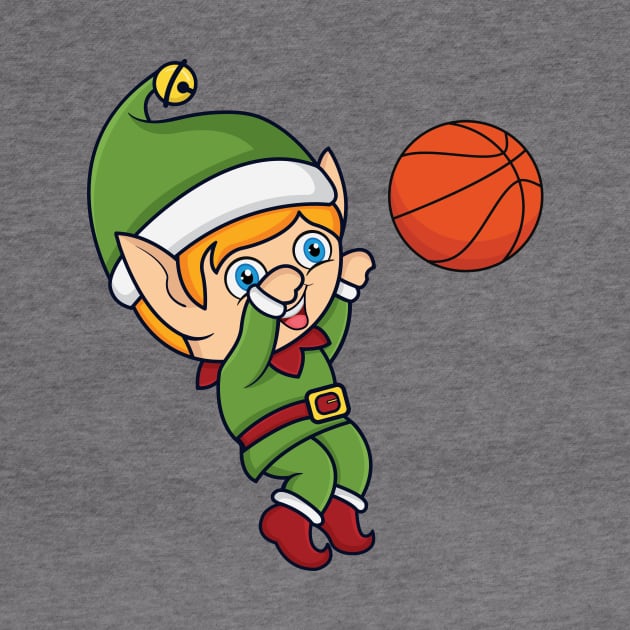 Basketball elf by RockyDesigns